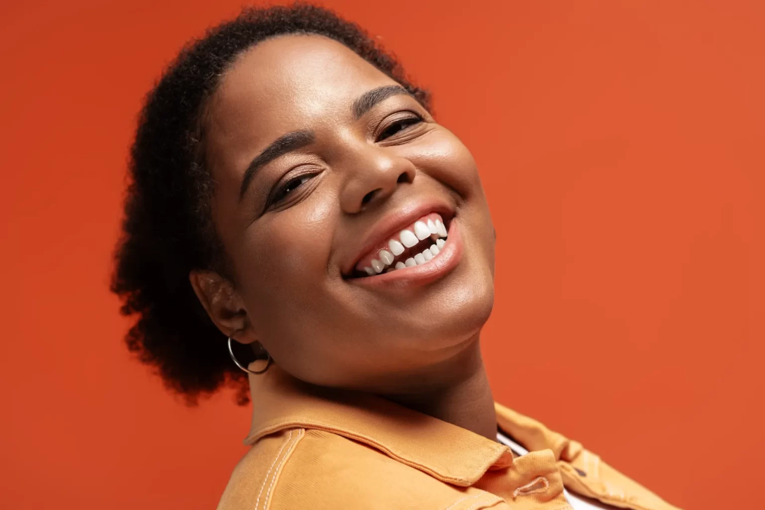stylish plus size woman radiates confidence in tre utc